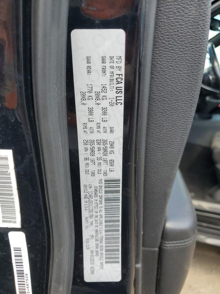 2020 Dodge Durango Gt VIN: 1C4RDJDG1LC261780 Lot: 70920345