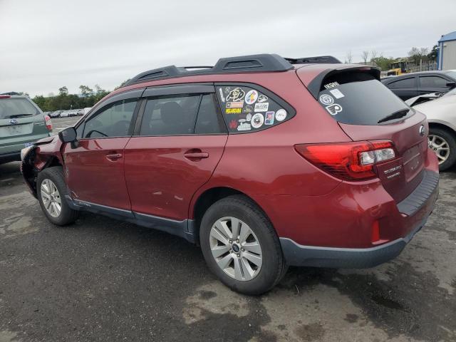  SUBARU OUTBACK 2017 Красный