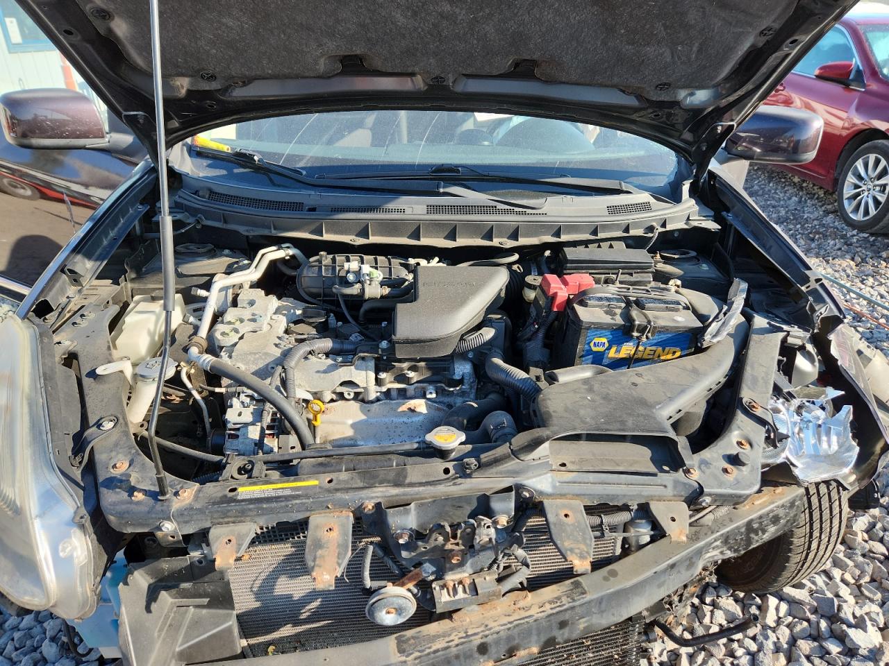 2011 Nissan Rogue S VIN: JN8AS5MV2BW297584 Lot: 80109635