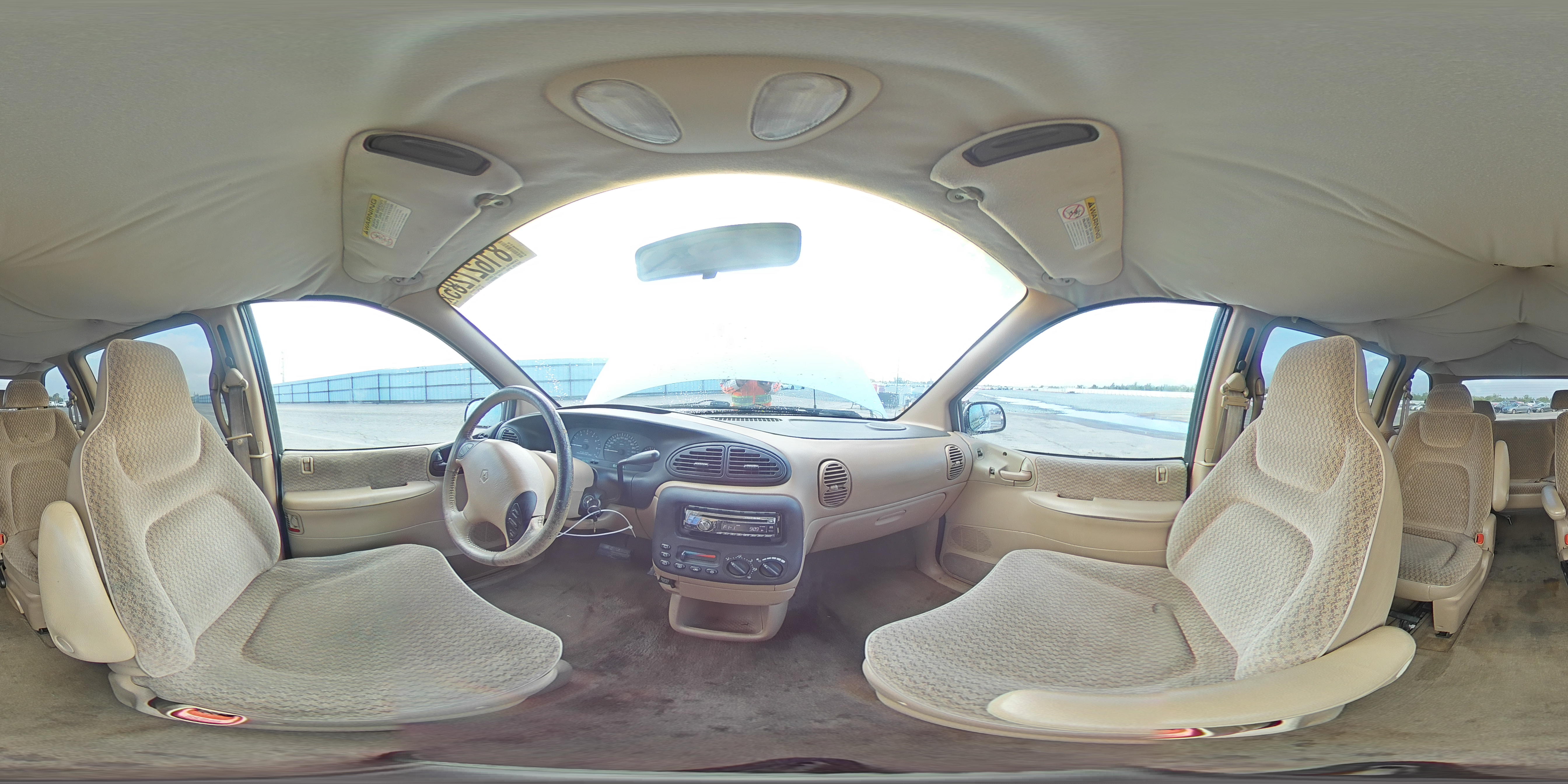 1998 Dodge Caravan Se VIN: 1B4GP45G5WB728348 Lot: 81627285