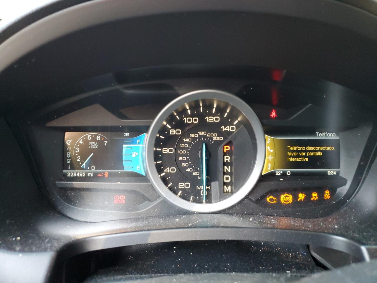 2012 Ford Explorer Limited VIN: 1FMHK7F82CGB04600 Lot: 80905765