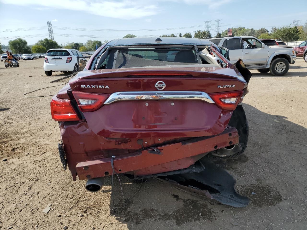 2017 Nissan Maxima 3.5S VIN: 1N4AA6AP1HC432743 Lot: 80557685