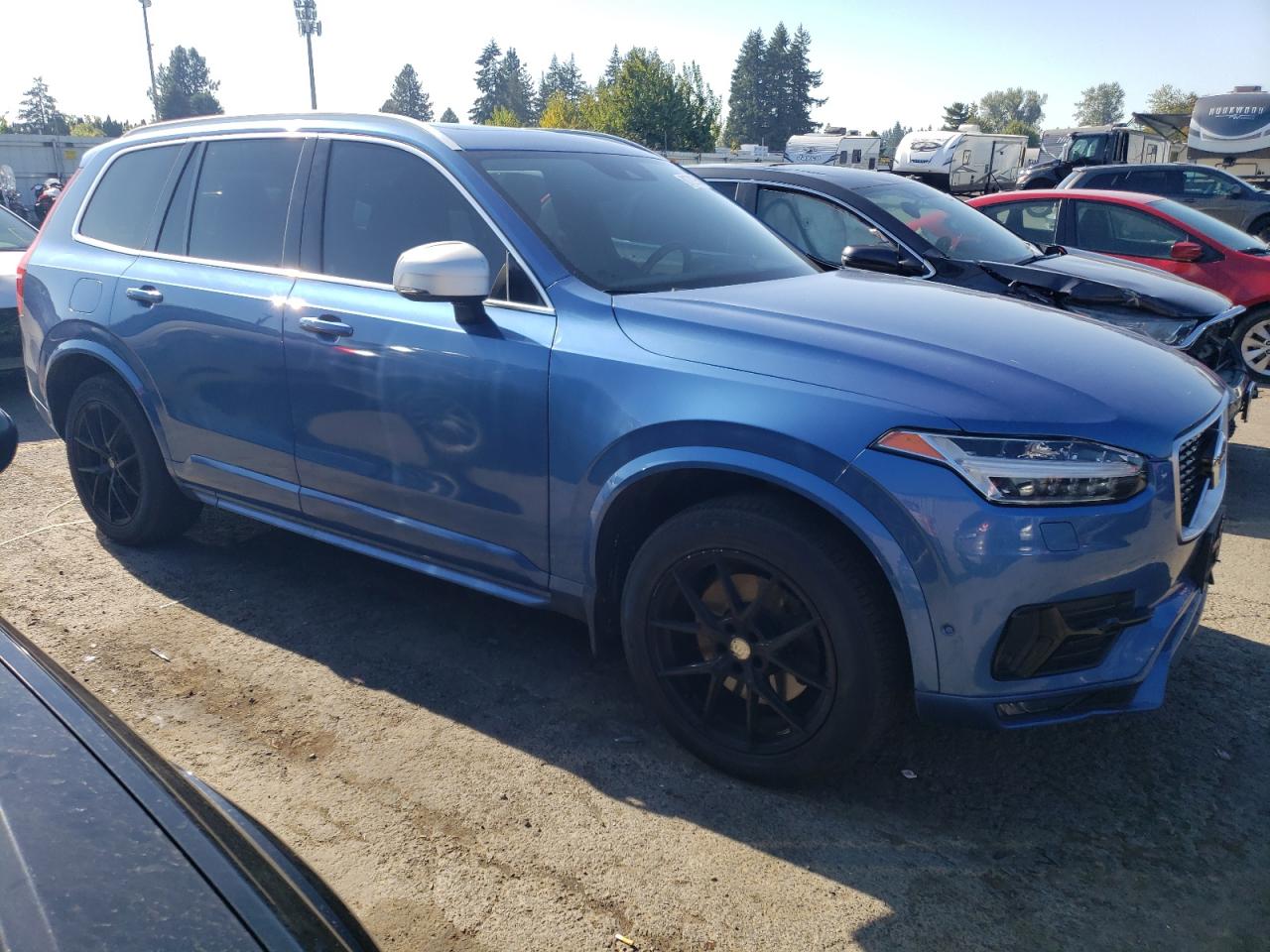 YV4A22PM9G1076062 VOLVO XC90 2016 BLUE Photo 4