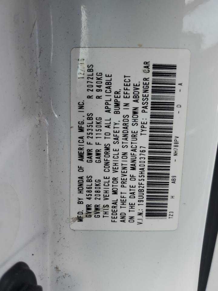 2017 Acura Tlx Tech VIN: 19UUB2F55HA003767 Lot: 72008735