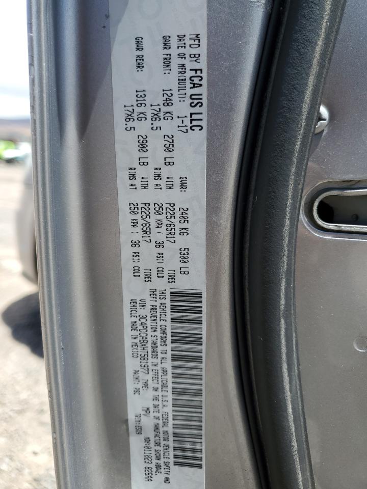 2017 Dodge Journey Se VIN: 3C4PDCABXHT581977 Lot: 71866665