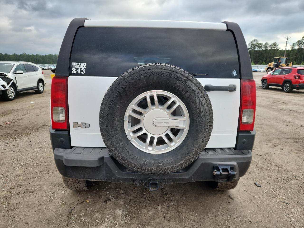 2007 Hummer H3 VIN: 5GTDN13E378194253 Lot: 84535825