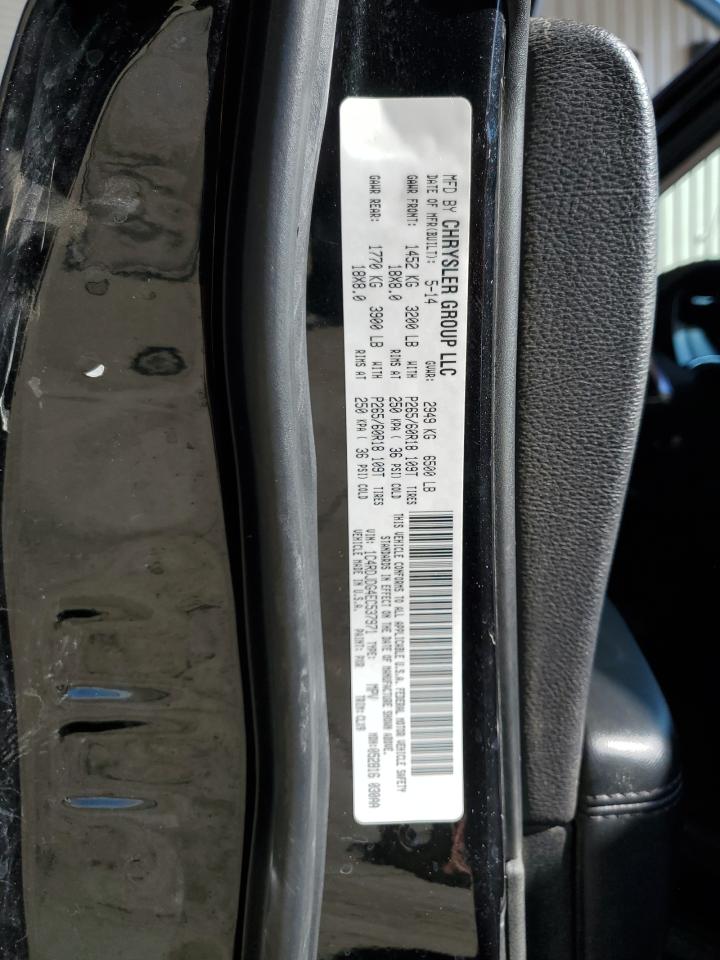 2014 Dodge Durango Limited VIN: 1C4RDJDG4EC537971 Lot: 84237425