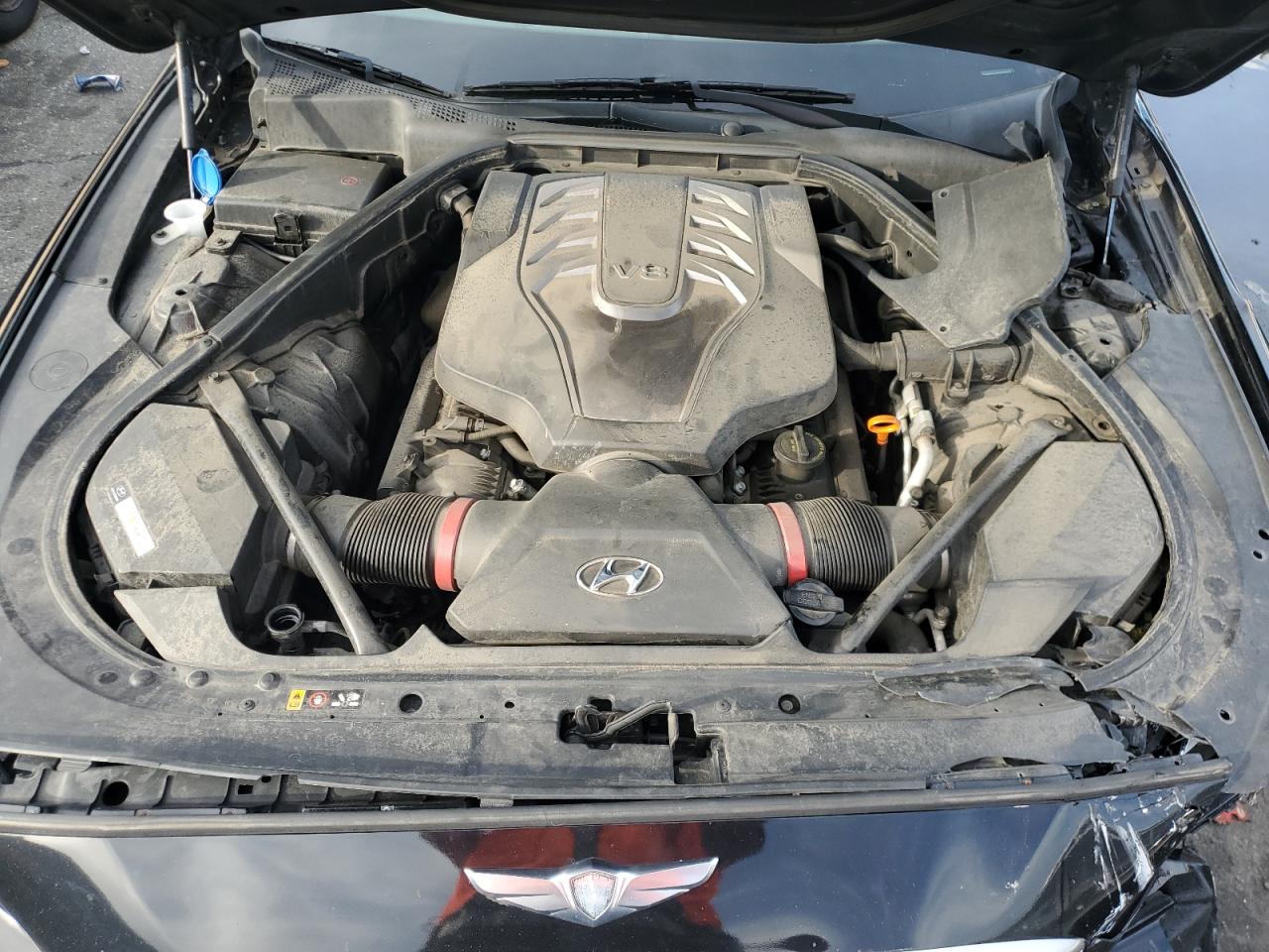 2015 Hyundai Genesis 5.0L VIN: KMHGN4JFXFU016519 Lot: 82059735