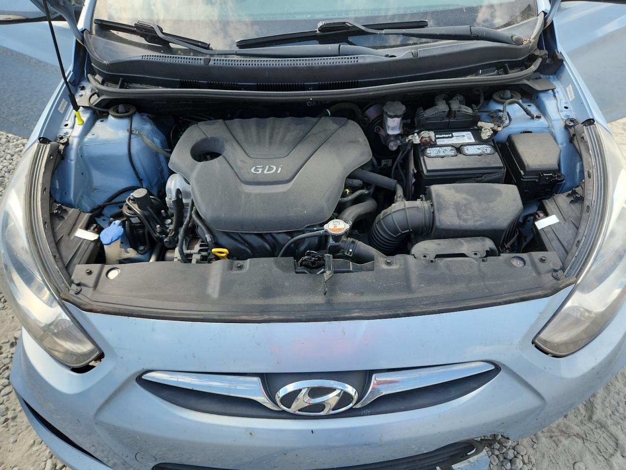 2013 Hyundai Accent Gls VIN: KMHCU5AE5DU065428 Lot: 83760955