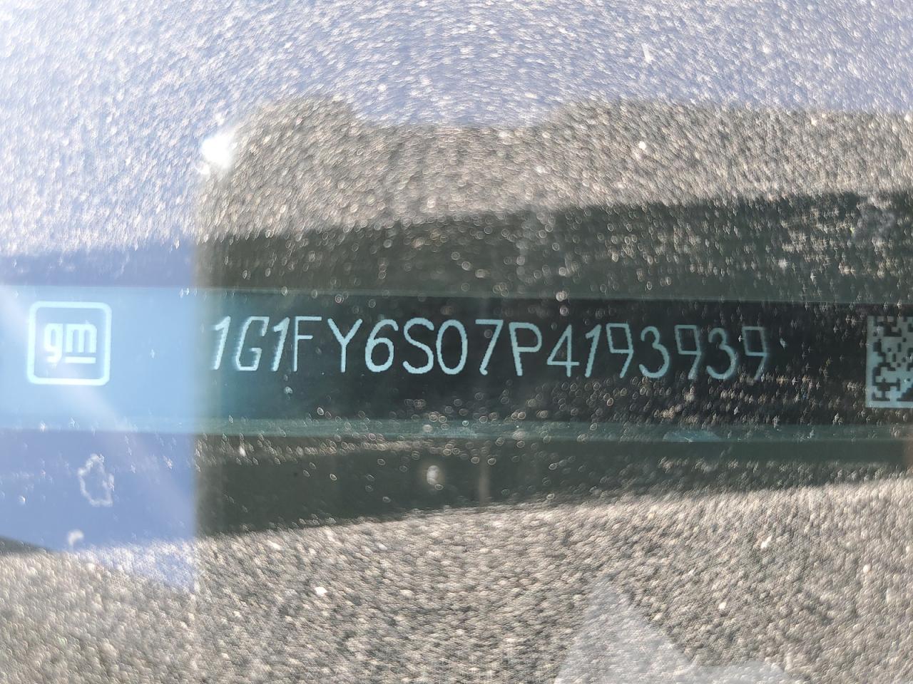 2023 Chevrolet Bolt Euv Lt VIN: 1G1FY6S07P4193939 Lot: 80082625