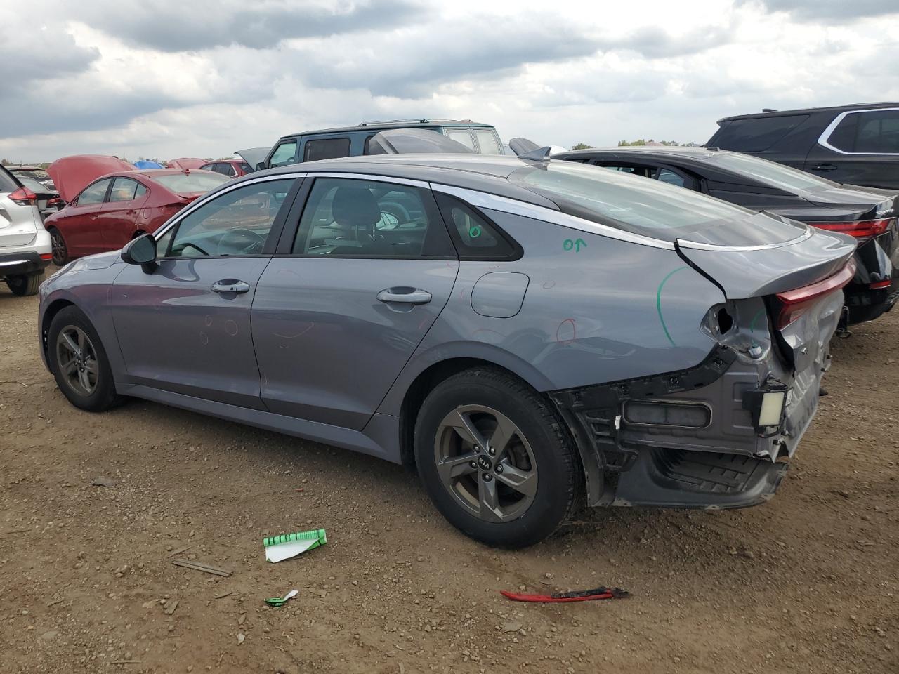 2021 Kia K5 Lxs grey null gasoline 5XXG14J22MG041026 photo #3