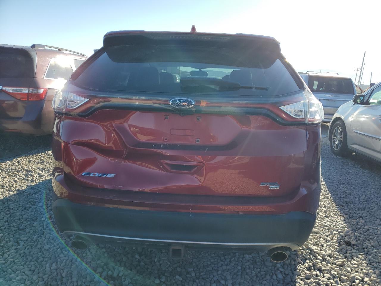 2015 Ford Edge Sel VIN: 2FMTK4J88FBB92080 Lot: 81482085
