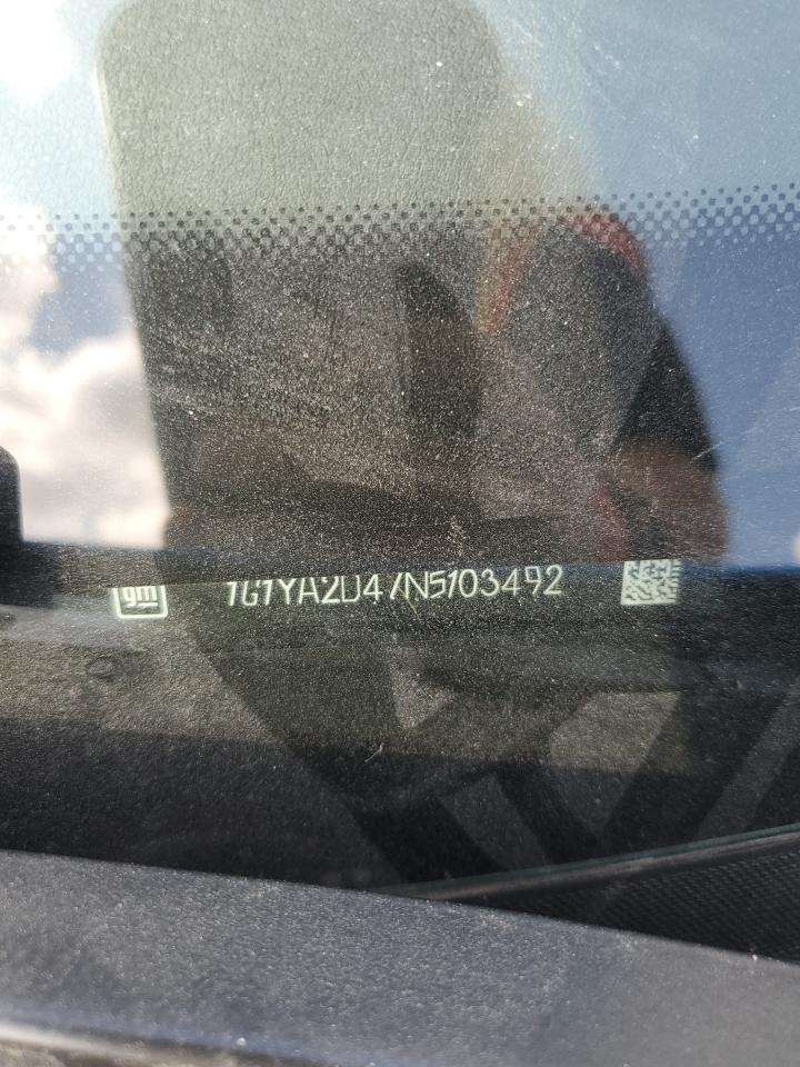 2022 Chevrolet Corvette Stingray 1Lt VIN: 1G1YA2D47N5103492 Lot: 80427565