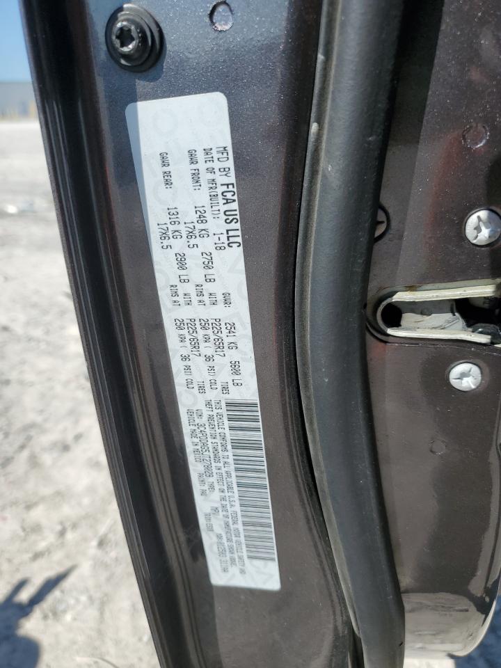 2018 Dodge Journey Se VIN: 3C4PDDAG5JT278029 Lot: 81342285