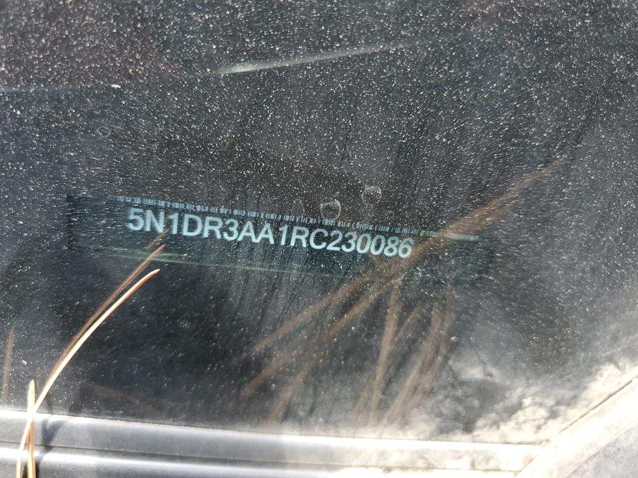 2024 Nissan Pathfinder S VIN: 5N1DR3AA1RC230086 Lot: 80115155