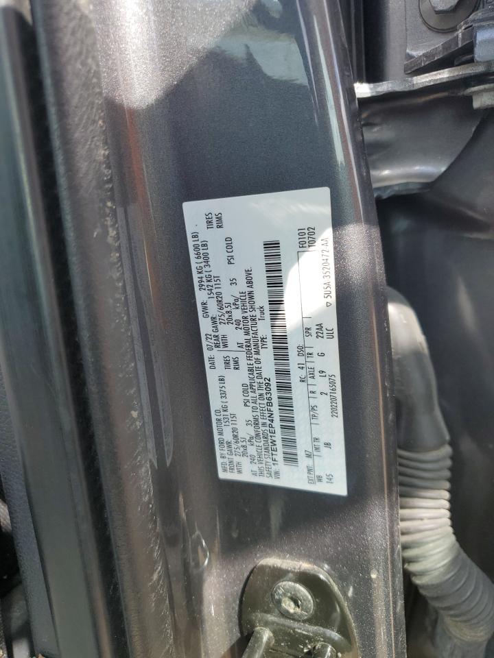 2022 Ford F150 Supercrew VIN: 1FTEW1EP4NFB63092 Lot: 71406835