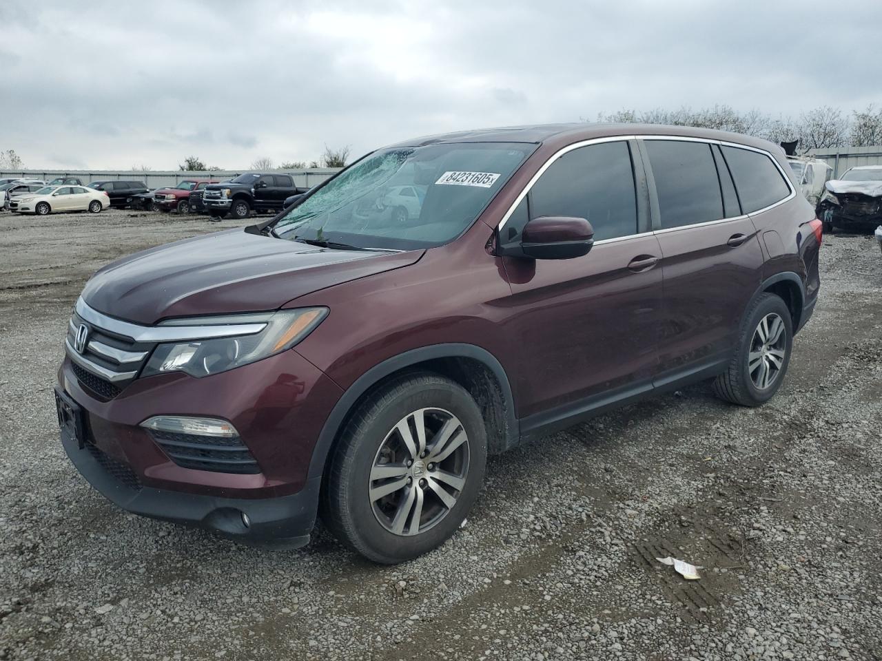 2017 Honda Pilot Exln 5FNYF5H73HB039890 photo #1