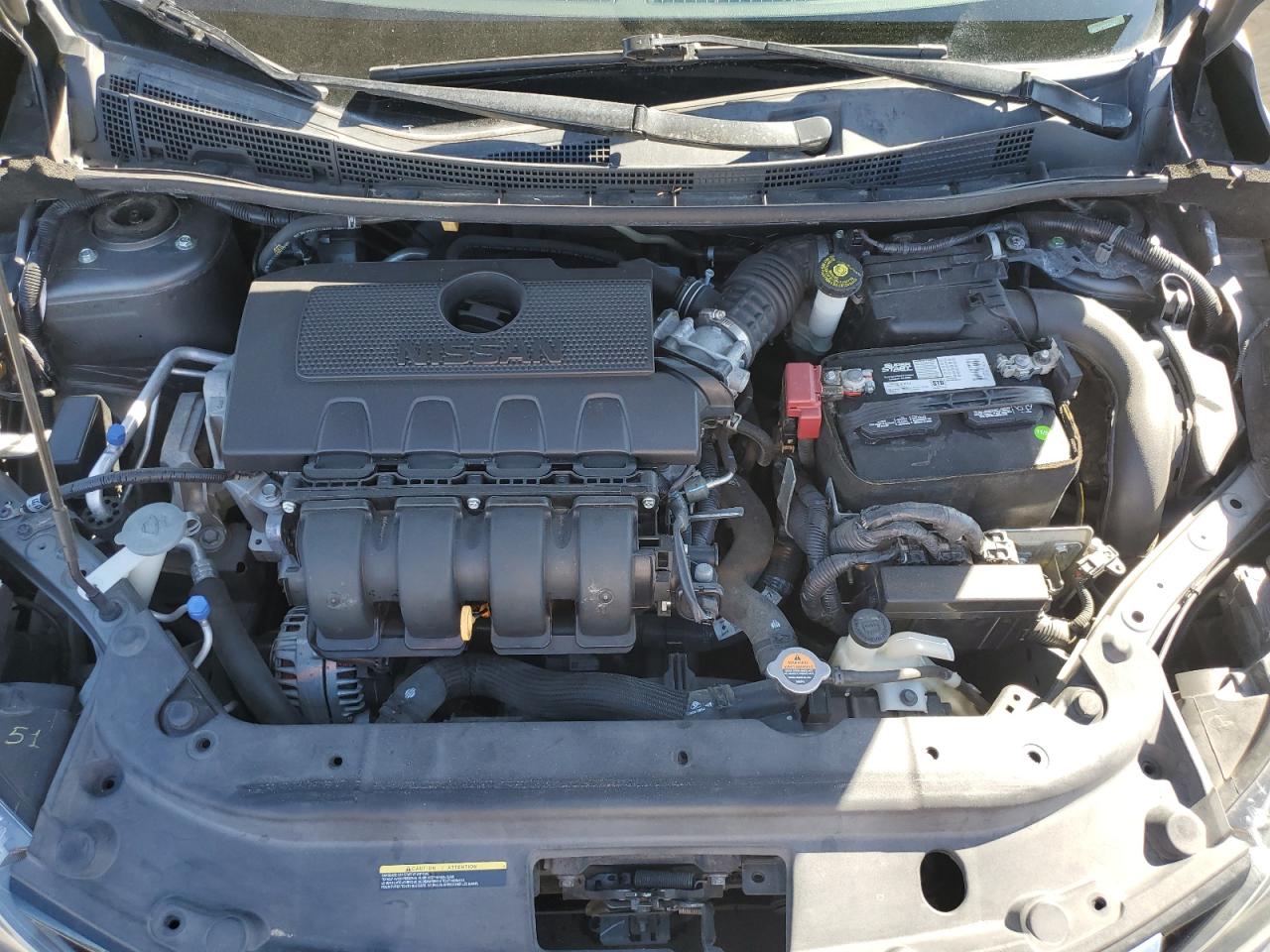 2019 Nissan Sentra S VIN: 3N1AB7AP2KY254243 Lot: 84071935