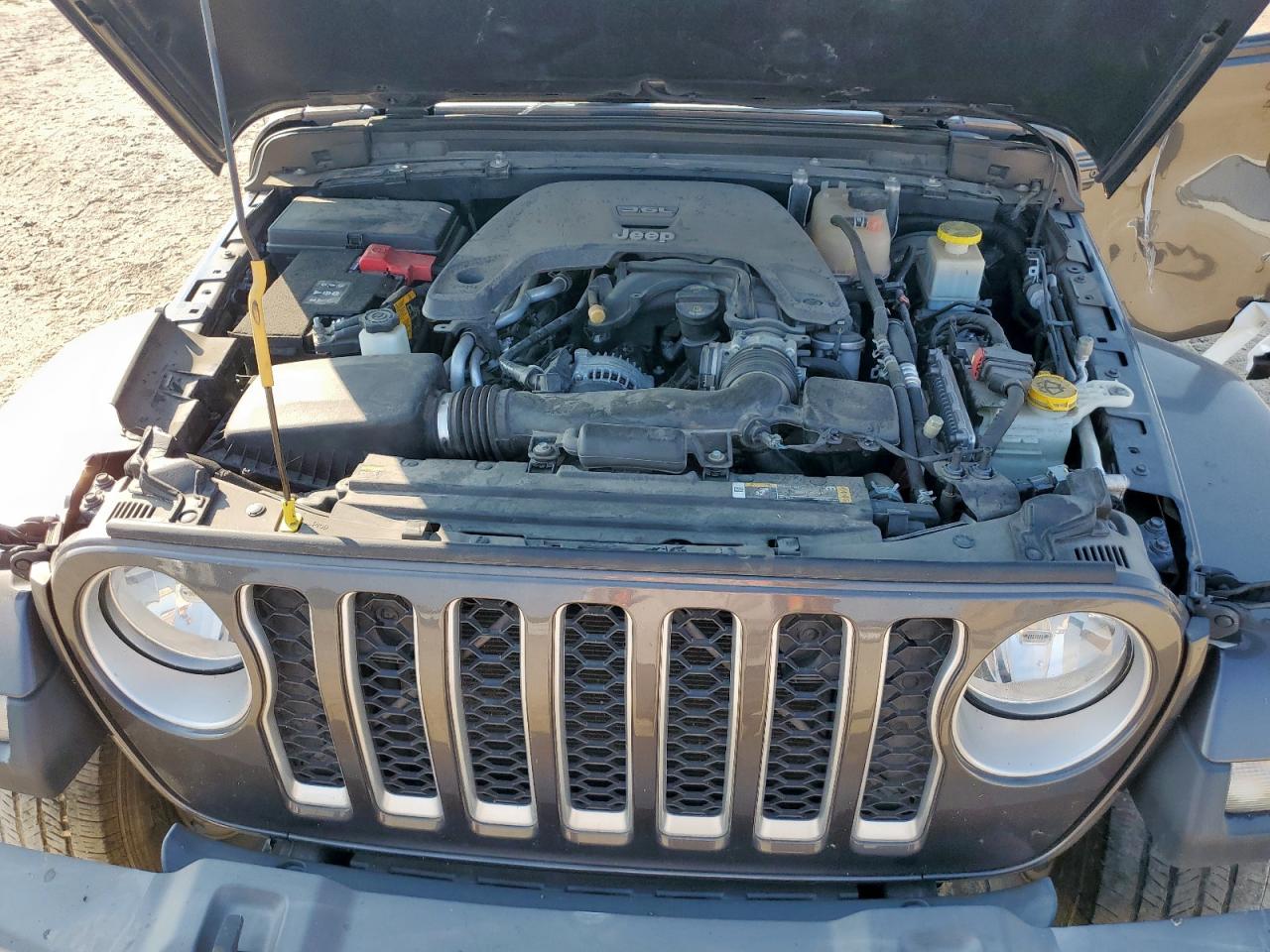 2021 Jeep Gladiator Overland VIN: 1C6HJTFG5ML590097 Lot: 80796655