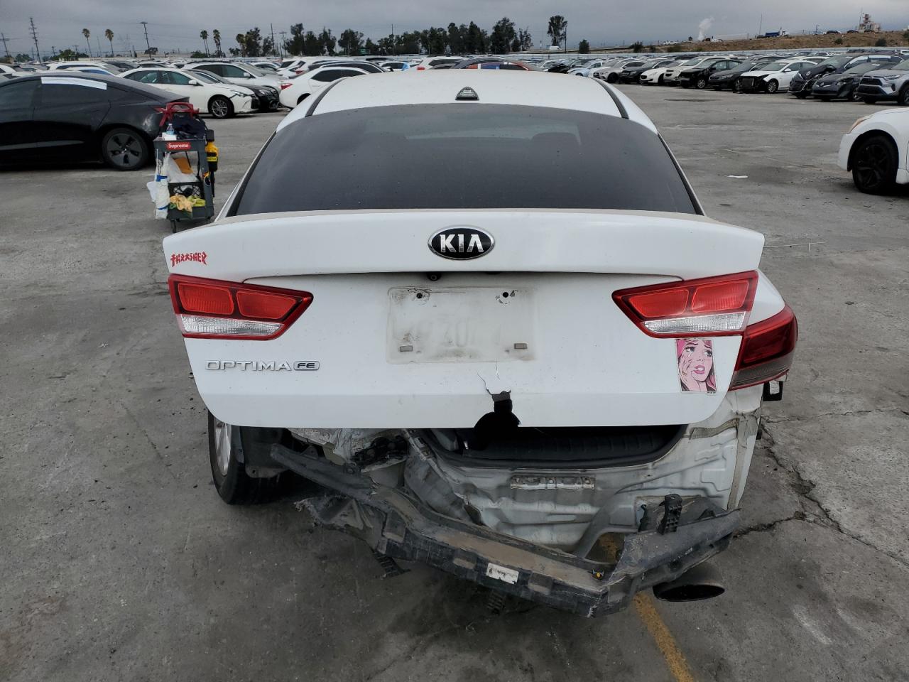 2016 Kia Optima Lx VIN: 5XXGT4L34GG041968 Lot: 84052985