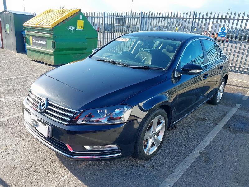 2013 VOLKSWAGEN PASSAT HIGHLINE TDI BLUE  for sale at Copart CHESTER