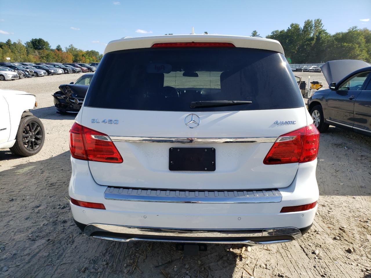 2016 Mercedes-Benz Gl 450 4Matic VIN: 4JGDF6EE8GA628962 Lot: 81545905