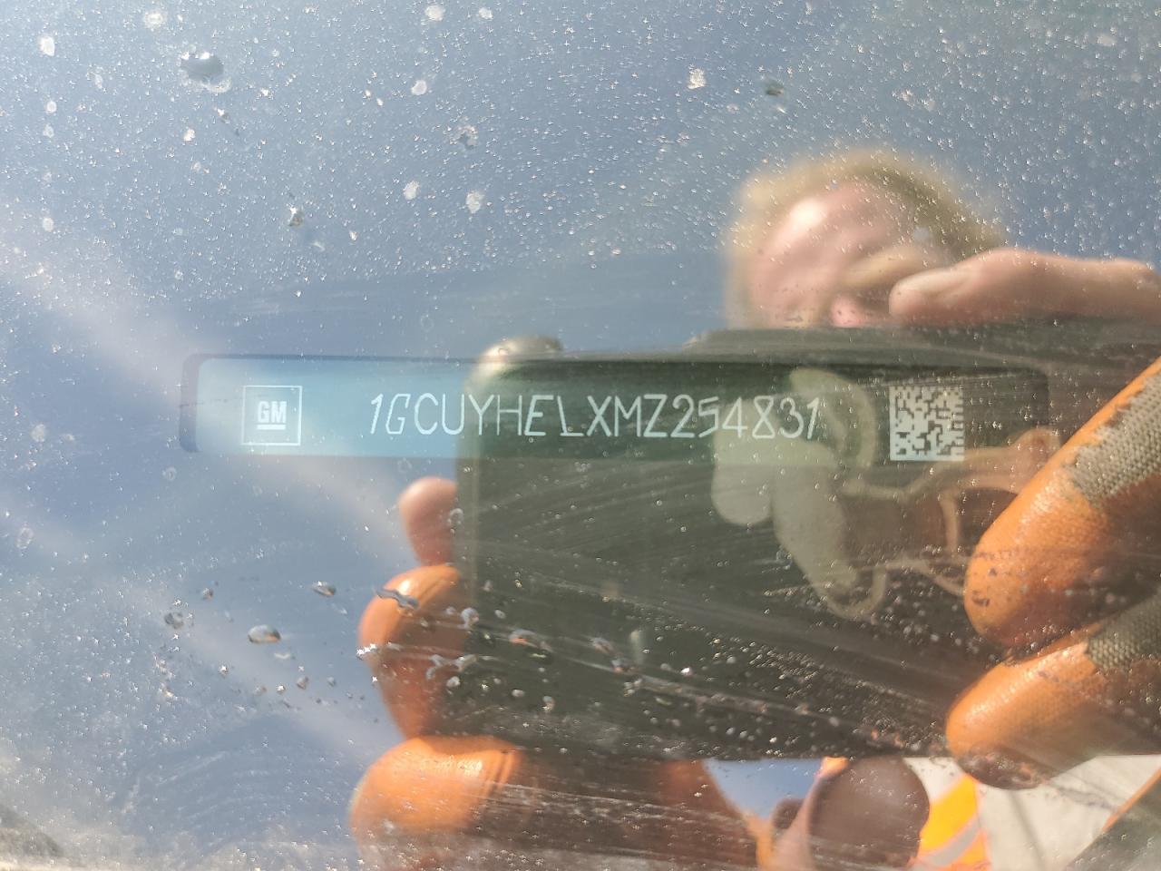 2021 Chevrolet Silverado K1500 High Country VIN: 1GCUYHELXMZ254831 Lot: 81485775