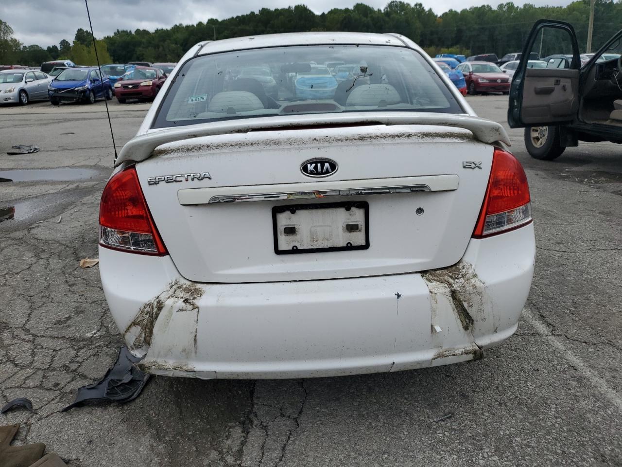 2007 Kia Spectra Ex VIN: KNAFE121775403412 Lot: 83804245