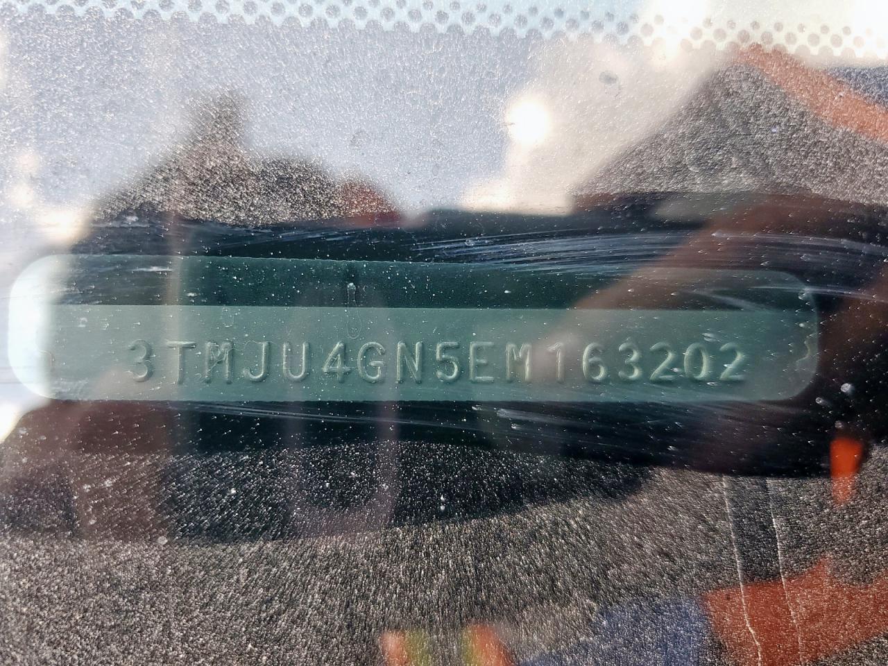 2014 Toyota Tacoma Double Cab Prerunner VIN: 3TMJU4GN5EM163202 Lot: 81628565