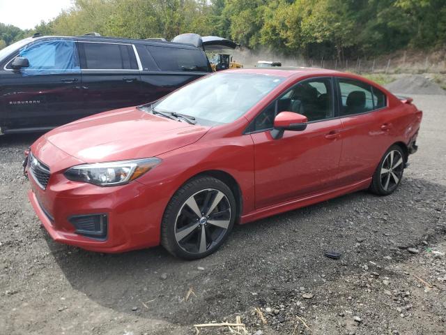  SUBARU IMPREZA 2017 Красный