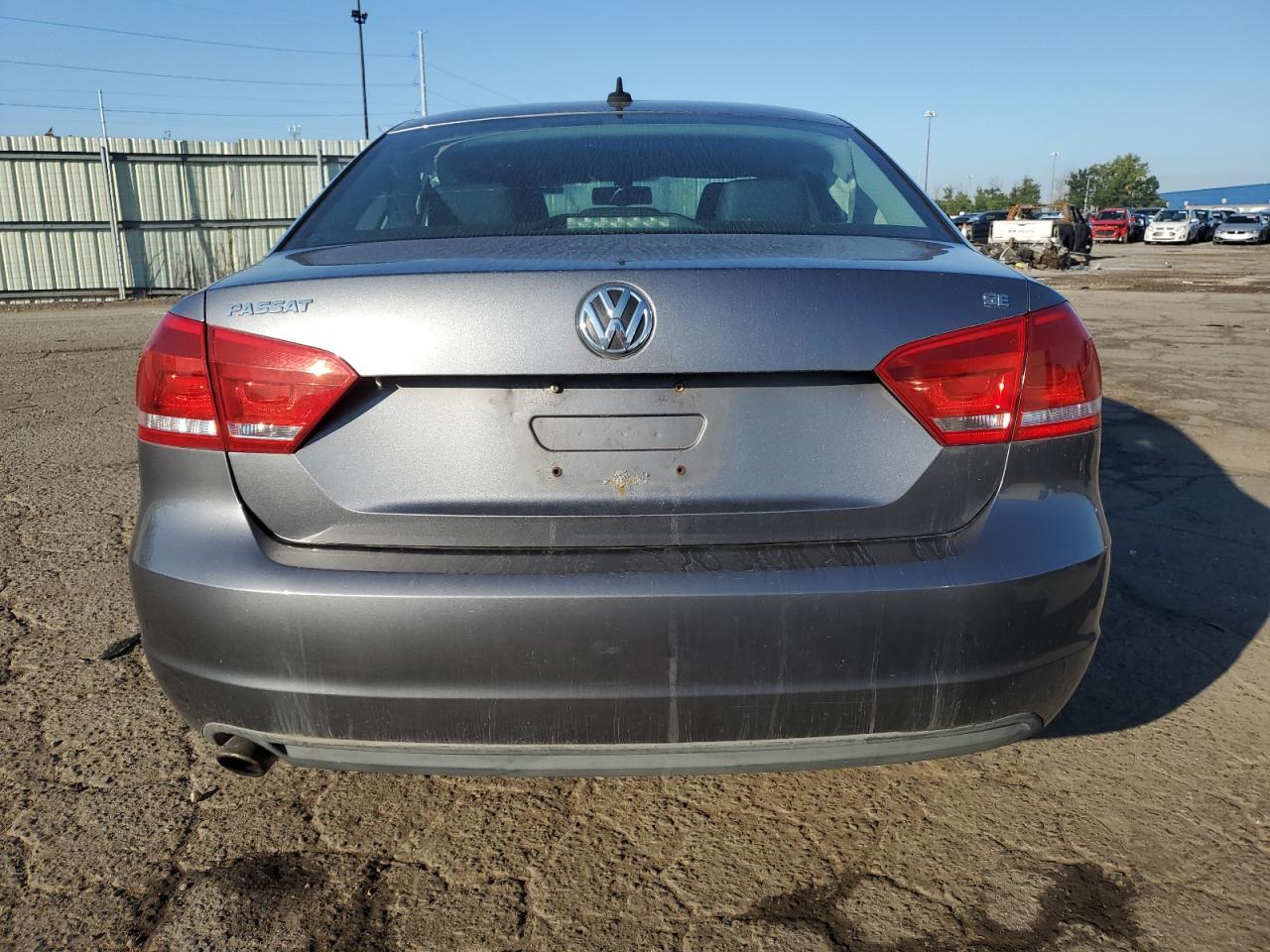 2013 Volkswagen Passat Se VIN: 1VWBP7A39DC115820 Lot: 70884755