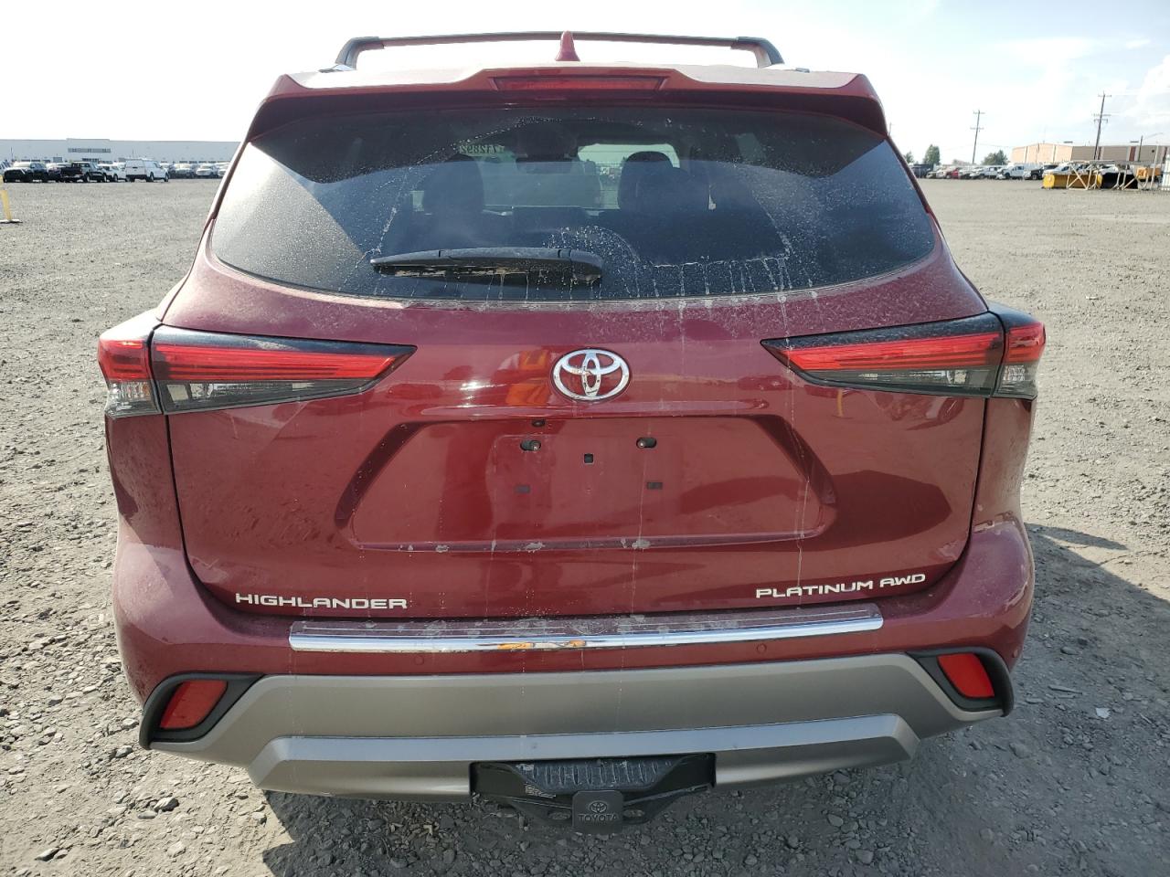 2022 Toyota Highlander Platinum VIN: 5TDFZRBH1NS211509 Lot: 71289265