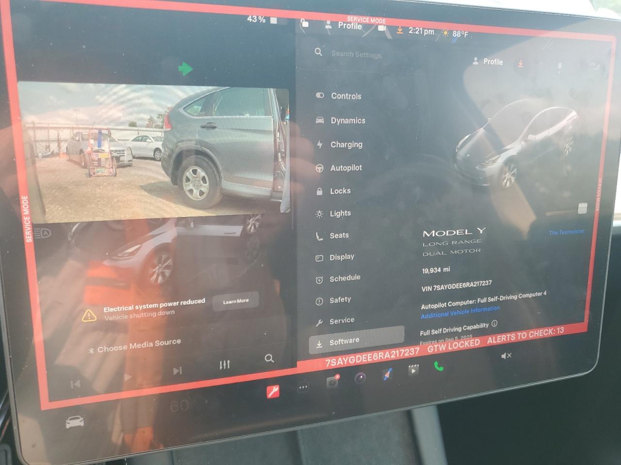 2024 Tesla Model Y VIN: 7SAYGDEE6RA217237 Lot: 69722845