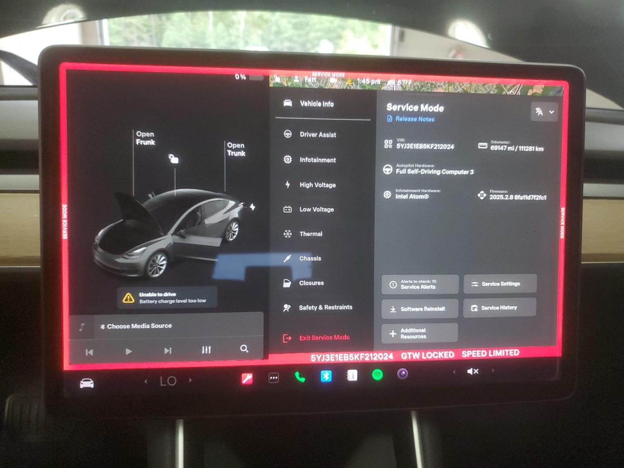 2019 Tesla Model 3 VIN: 5YJ3E1EB5KF212024 Lot: 71912905
