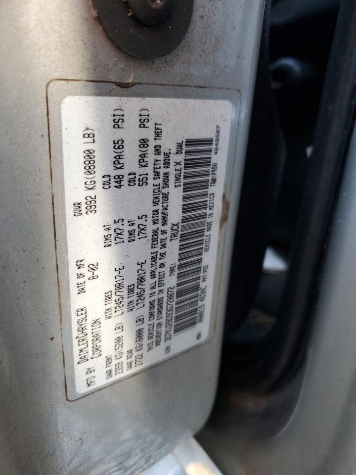 2003 Dodge Ram 2500 St VIN: 3D7KU28D93G720872 Lot: 71470685