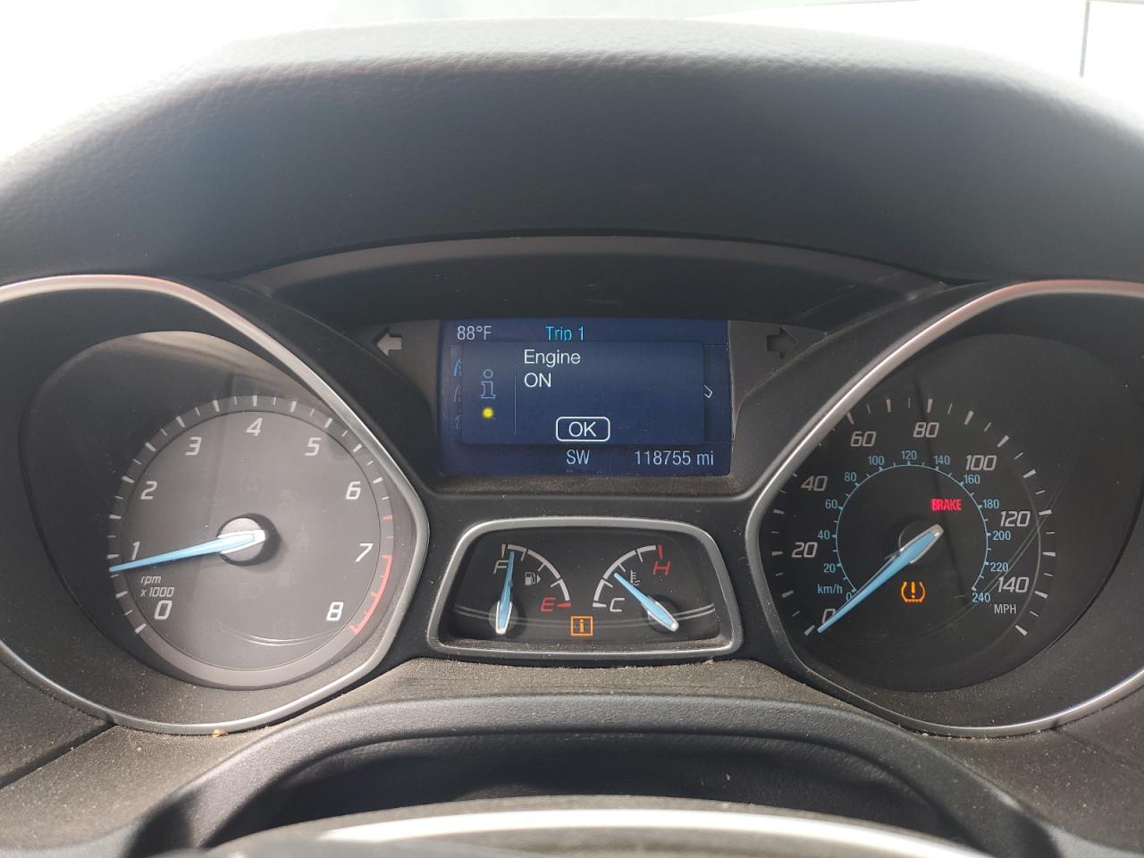 2014 Ford Focus Se VIN: 1FADP3K20EL309783 Lot: 82097205