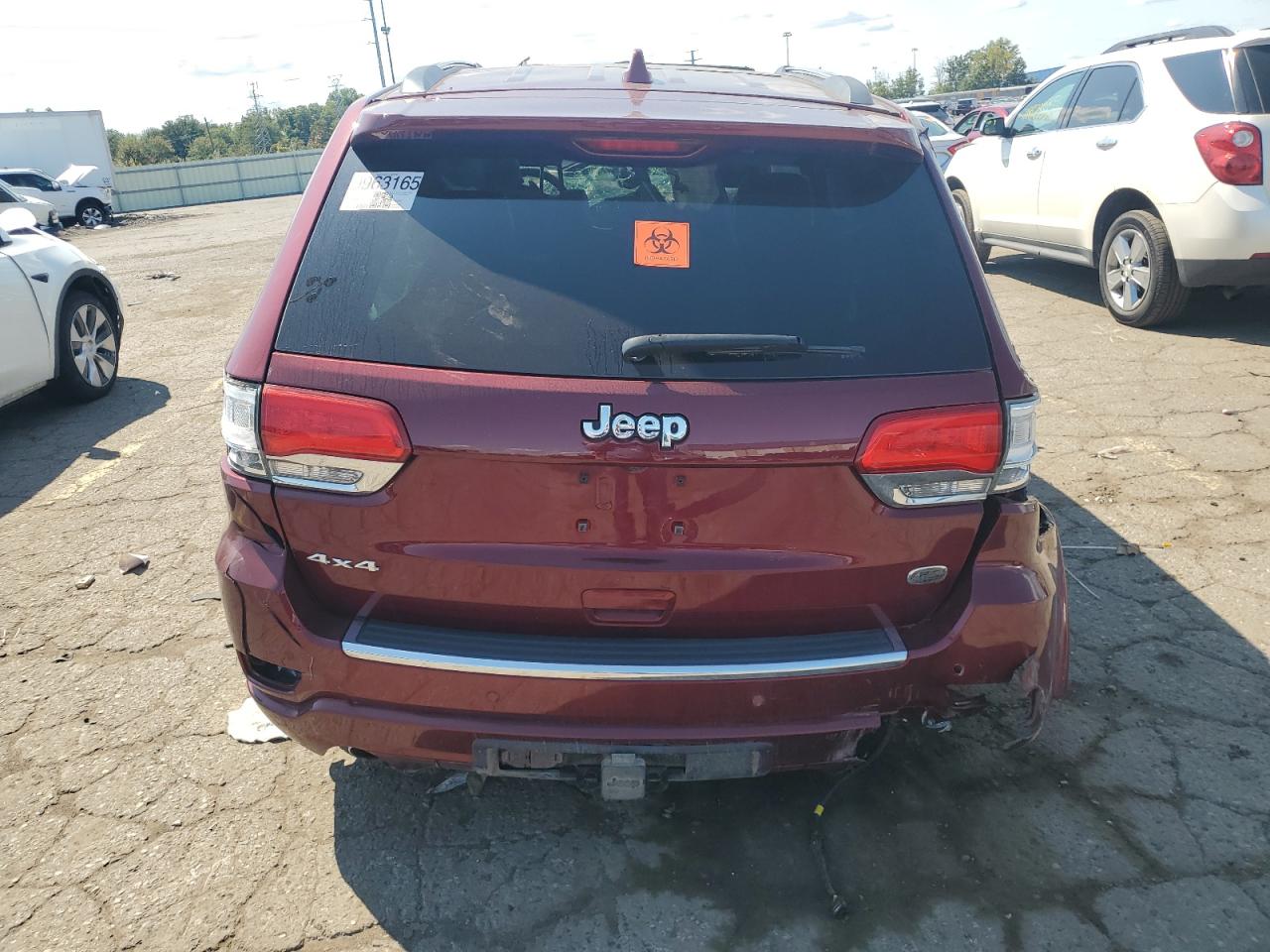 2019 Jeep Grand Cherokee Overland VIN: 1C4RJFCGXKC533121 Lot: 71396005