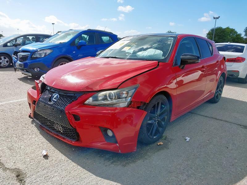 2016 LEXUS CT 200H SPORT CVT  for sale at Copart SANDWICH
