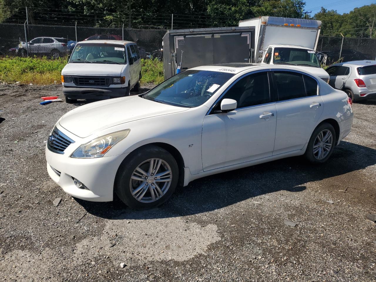 INFINITI Q40 2015. Lot# 67953445. VIN JN1CV6AR2FM522485. Photo 1