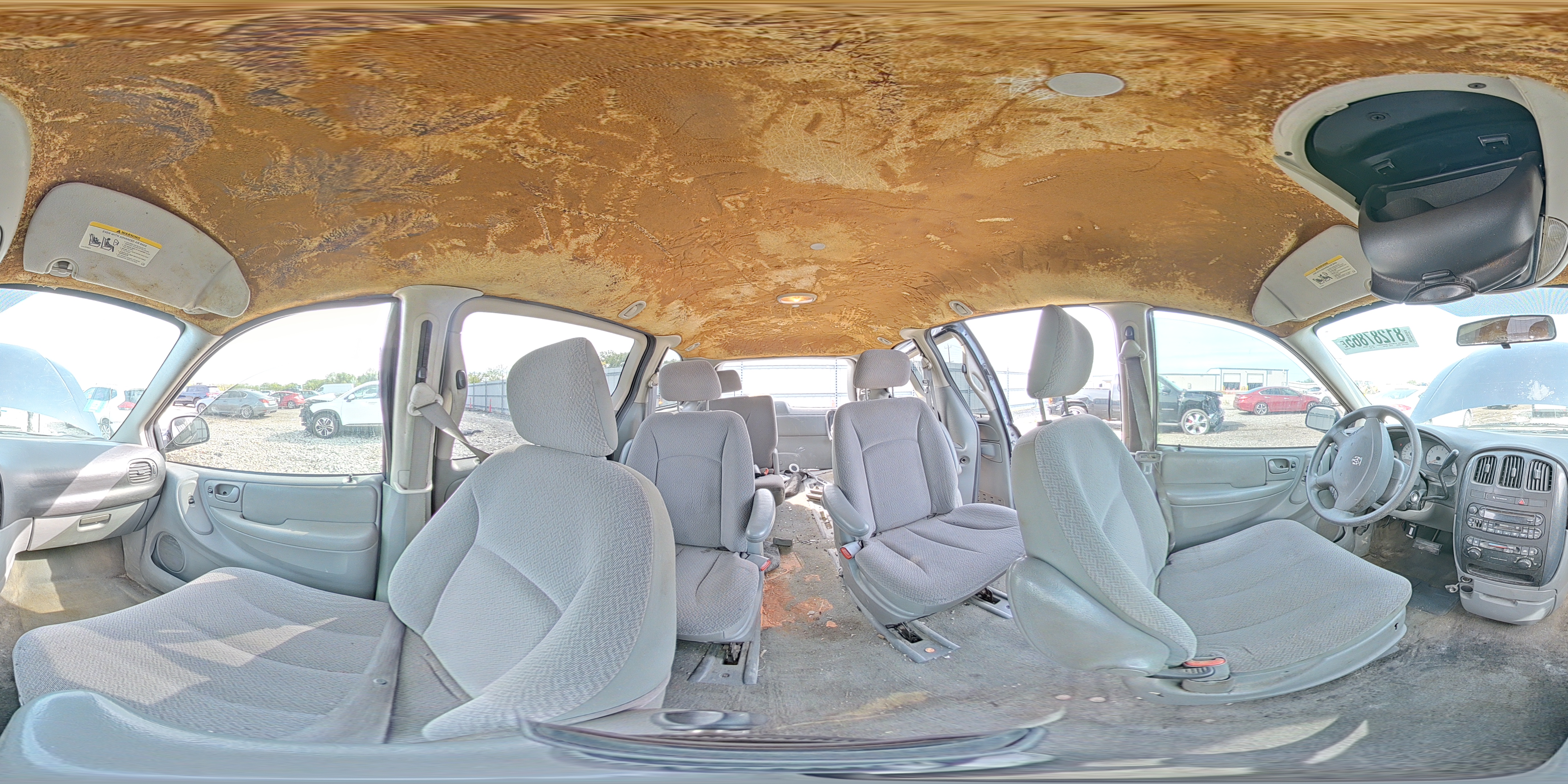 2007 Dodge Caravan Sxt VIN: 1D4GP45R07B170031 Lot: 81287865