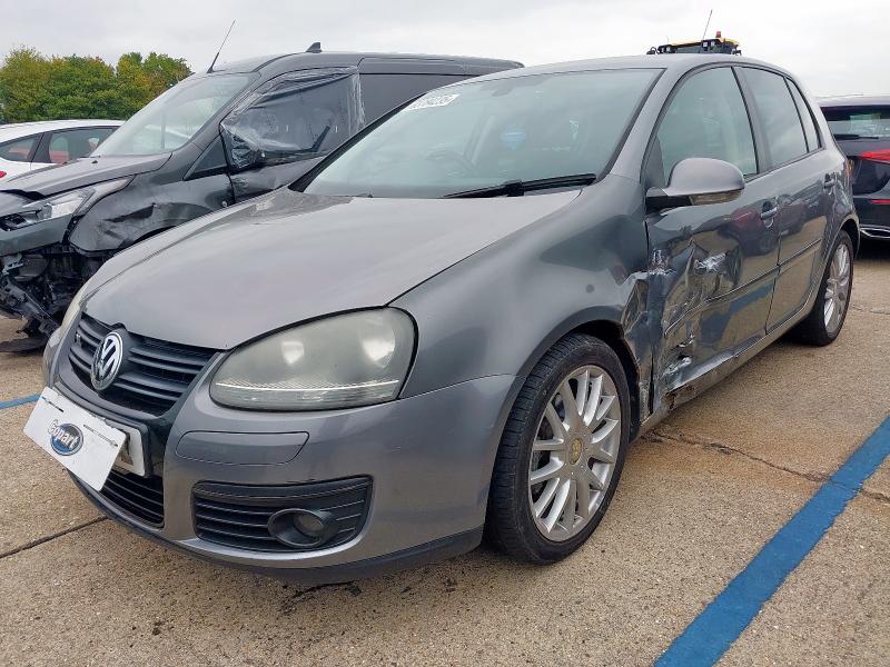 2007 VOLKSWAGEN GOLF 2.0 GT TDI DPF 5DR for sale at Copart NEWBURY