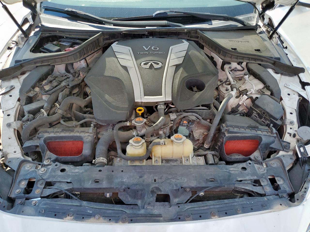 2016 Infiniti Q50 Red Sport 400 VIN: JN1FV7AR2GM451745 Lot: 81953965