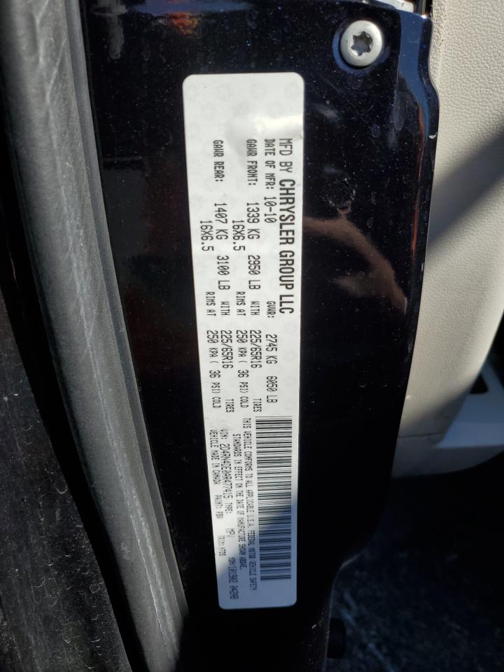 2010 Dodge Grand Caravan Se VIN: 2D4RN4DE0AR477415 Lot: 81726555