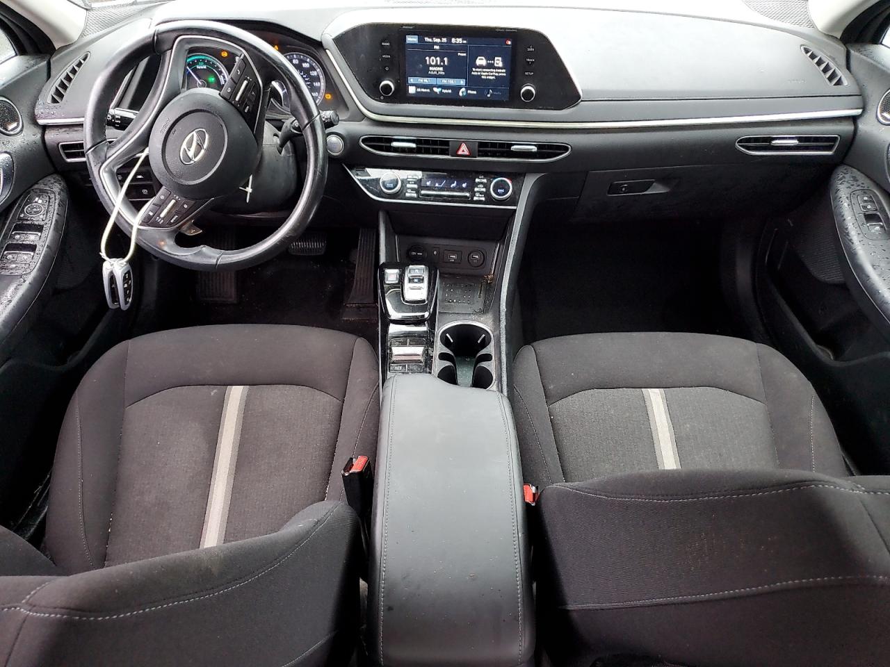 2021 Hyundai Sonata Hybrid VIN: KMHL34JJ7MA034984 Lot: 81724535