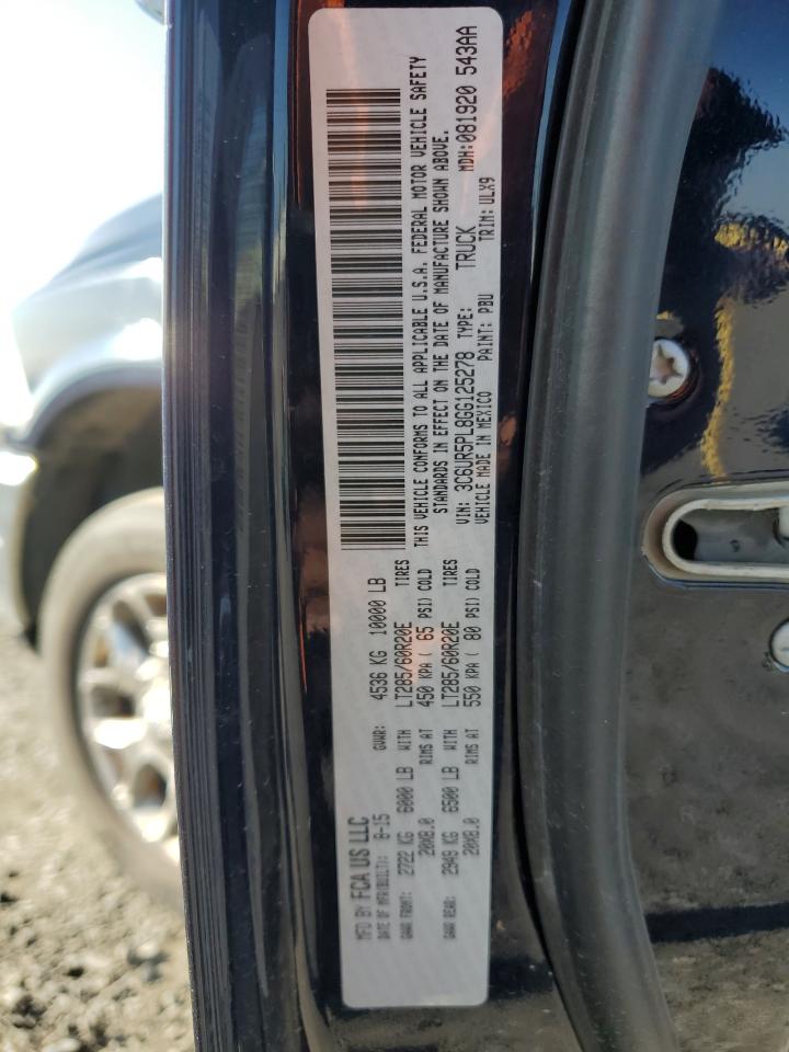 2016 Ram 2500 Longhorn VIN: 3C6UR5PL8GG125278 Lot: 80585885