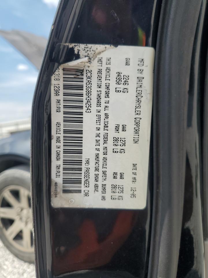 2006 Chrysler 300 Touring VIN: 2C3KA53G86H342543 Lot: 81011645