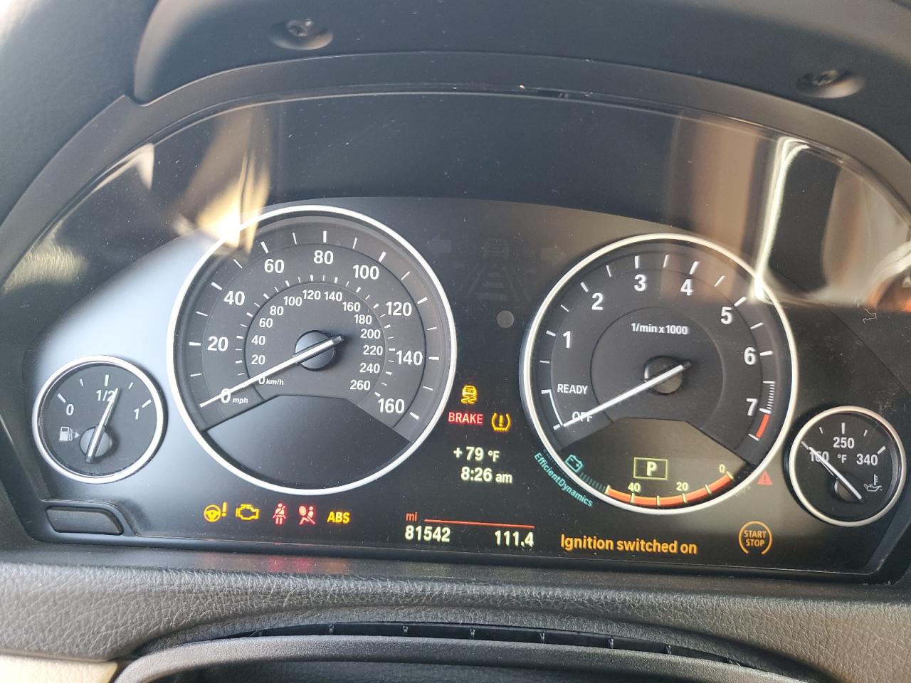 2014 BMW 328 I Sulev VIN: WBA3C1C55EK113971 Lot: 80930805