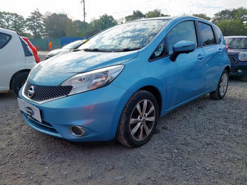 2014 NISSAN NOTE TEKNA DCI  for sale at Copart WOLVERHAMPTON
