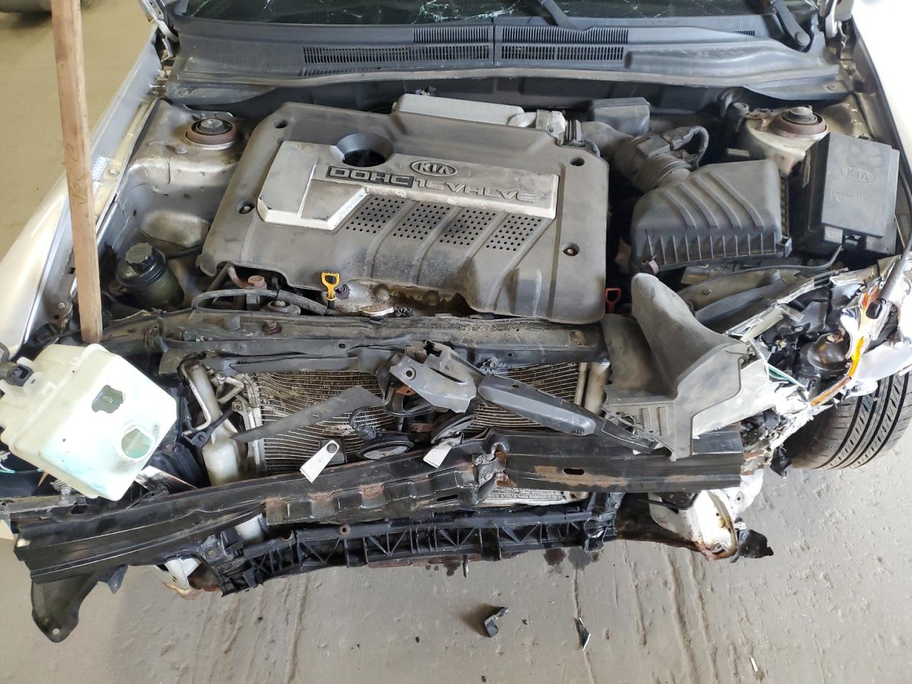 2006 Kia Spectra Lx VIN: KNAFE121565332905 Lot: 84743745