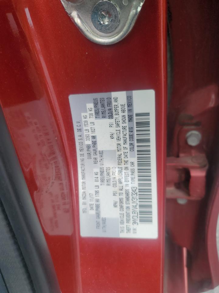 2018 Toyota Yaris Ia VIN: 3MYDLBYV4JY313243 Lot: 81117585